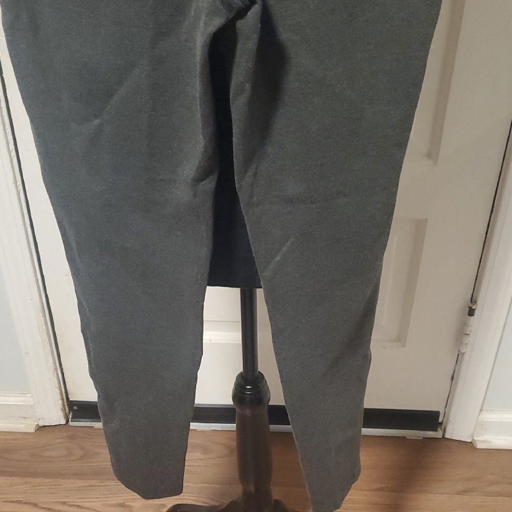 Rekucci Women's Charcoal Slim Ponte Trousers - Picture 7 of 8
